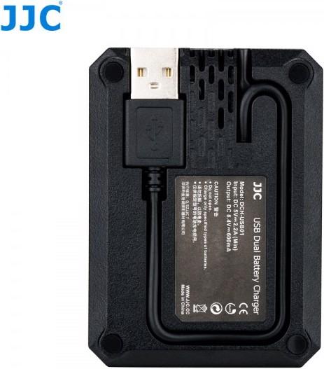Actual product image JJC Dual USB Charger for Canon LP-E6N