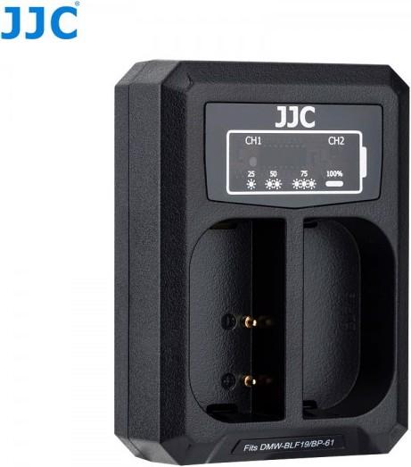 Produktbild JJC Duales USB-Ladegerät für Panasonic BLF19 / BLK22 (Kamera Akku Ladegerät)
