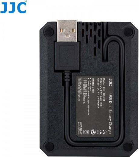 Produktbild JJC Duales USB-Ladegerät für Panasonic BLF19 / BLK22 (Kamera Akku Ladegerät)
