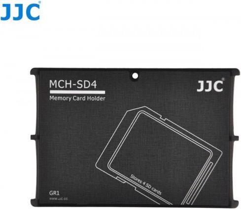Actual product image JJC Storage case in credit card format (Memory card cover)