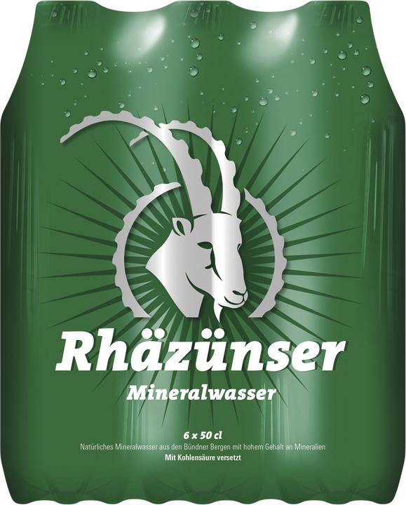 Rhäzünser Mineral water (6 x 50 cl)
