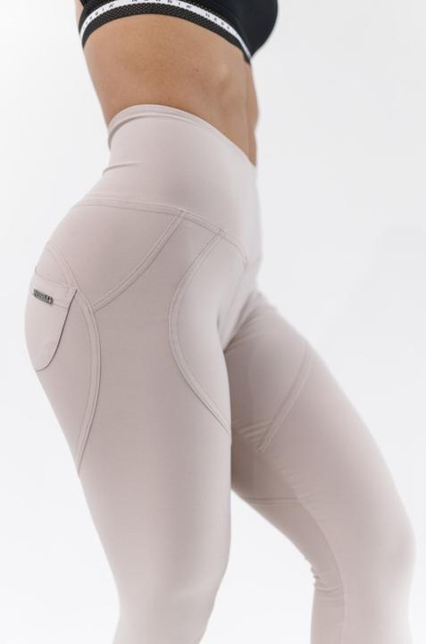 Actual product image Nebbia High Waist & Lifting Effect Bubble Butt Pants 587 cream (L)