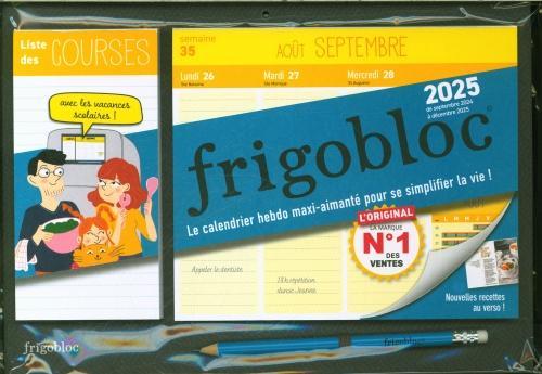 Frigobloc hebdomadaire 2025 (Hardcover, French)