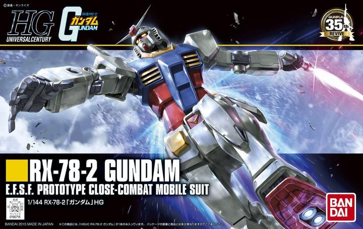 Image du produit Bandai Gundam HGUC RX-78-2 Revive