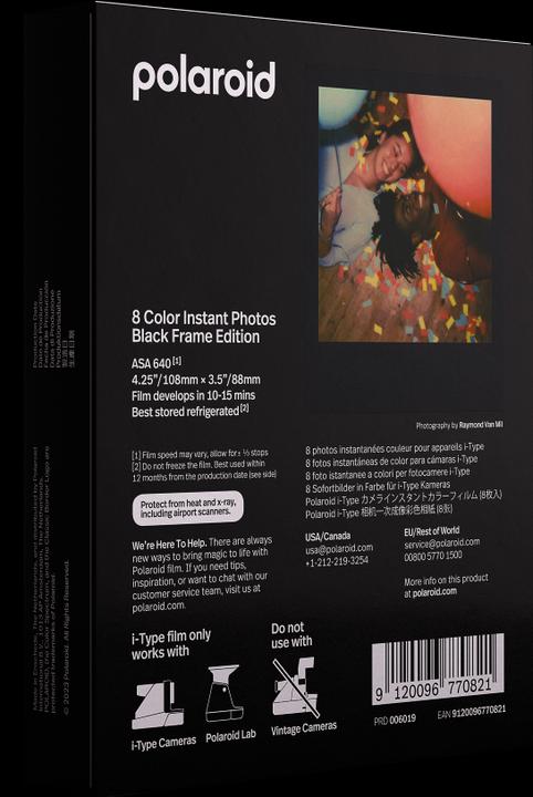 Actual product image Polaroid Black Frame Edition (OneStep+, Now)