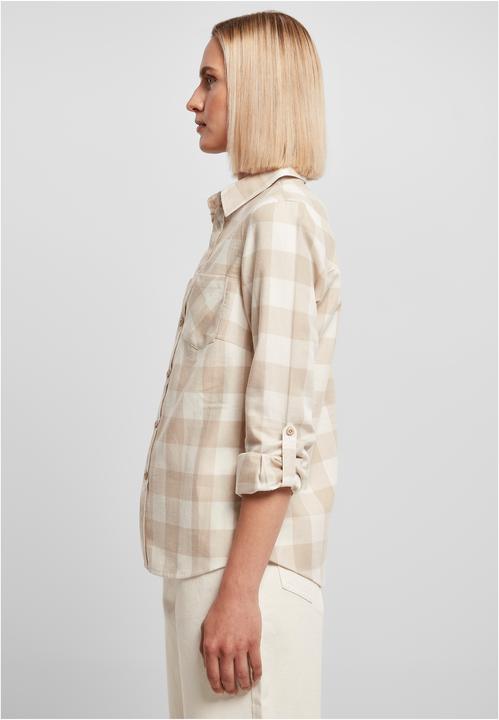 Immagine prodotto Urban Classics Camicia da donna in flanella a quadri risvoltati (5XL)