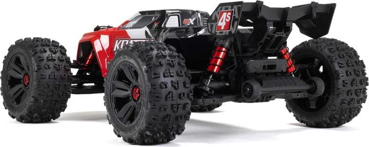 Actual product image Arrma Monster Truck Kraton 4x4 4S V2 BLX Red, ARTR, 1:10 (RTR Ready-to-Run)