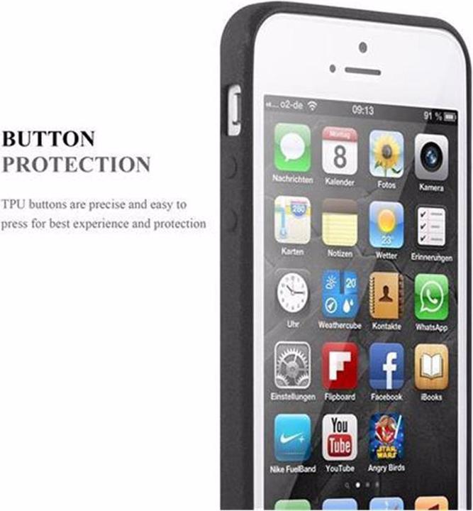 Image du produit Cadorabo Couverture TPU givrée (Apple iPhone 5)