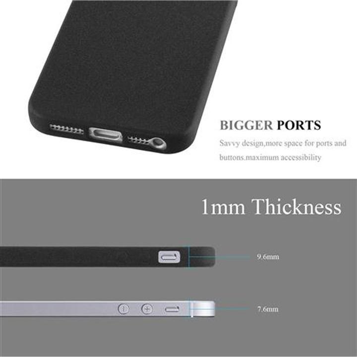 Image du produit Cadorabo Couverture TPU givrée (Apple iPhone 5)