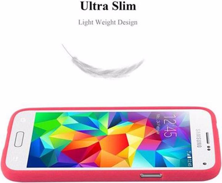 Actual product image Cadorabo TPU Frosted Cover (Samsung Galaxy S5 Mini, Samsung Galaxy S5 Mini Duos)