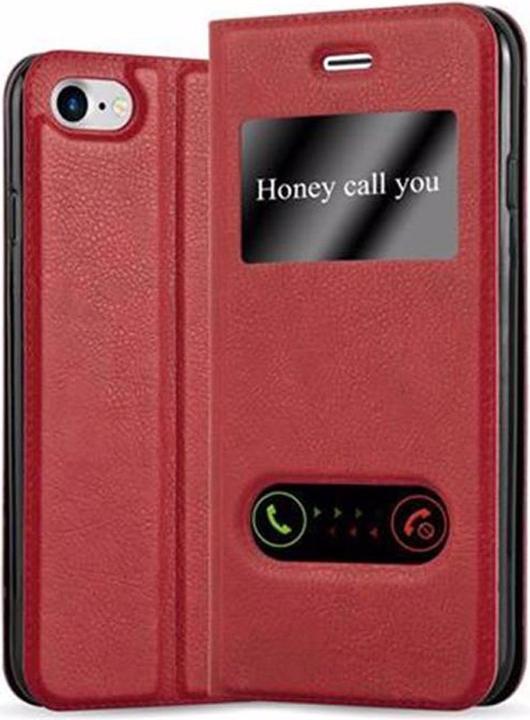 Actual product image Cadorabo Book with View double window cover (Apple iPhone 7, Apple iPhone SE (2nd Gen))
