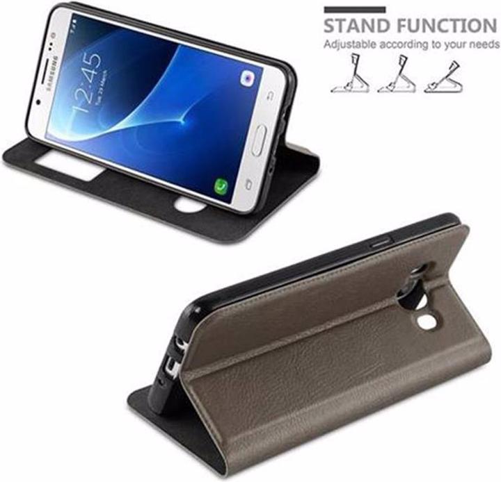 Produktbild Cadorabo Book mit View Doppelfenster Cover (Samsung Galaxy J5 (2016))