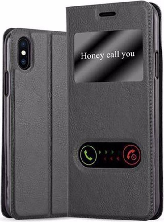 Produktbild Cadorabo Book mit View Doppelfenster Cover (Apple iPhone X)