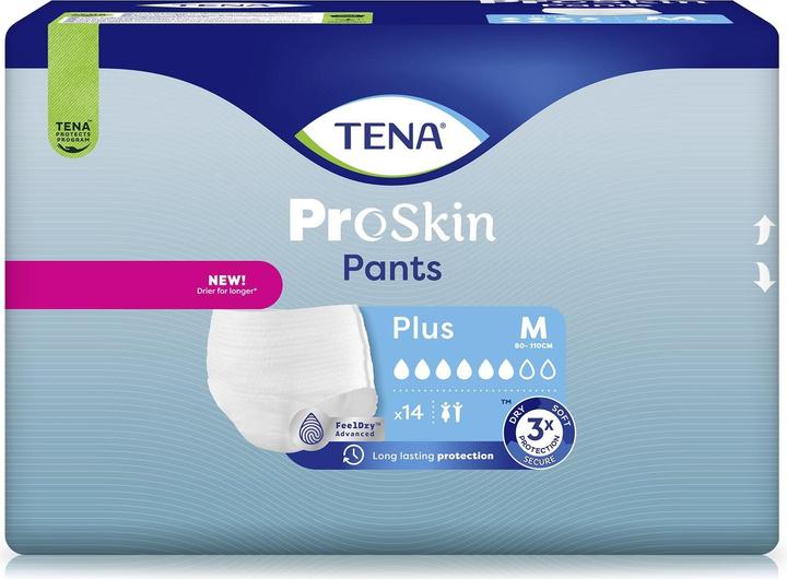 Immagine prodotto Tena Pantaloni Plus M (14 x, Normale)