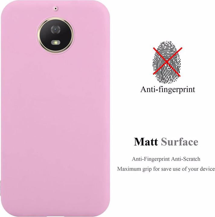 Actual product image Cadorabo TPU Candy Cover (Motorola Moto G5S)