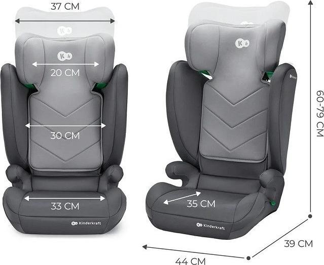Actual product image KinderKraft I-Spark (Child seat, ECE R129/i-Size Standard)