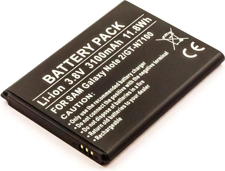 Actual product image AGI Battery compatible with Samsung Galaxy Note 2| GT-N7100| 7105