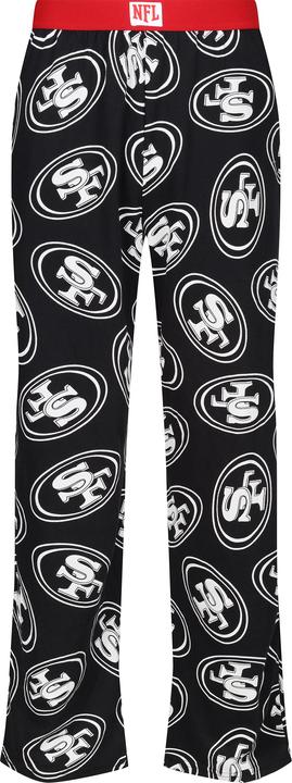 Actual product image Recovered NFL - San Francisco 49ers - Outline Logo Black Loungepant XXL (XXL)