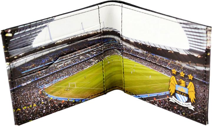 Manchester City FC Leder Geldbörse mit Stadium Motiv