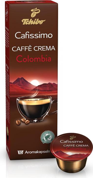 Produktbild Tchibo Cafissimo Caffè Crema Colombia Andino - 10 Kapseln (10 x Port.)