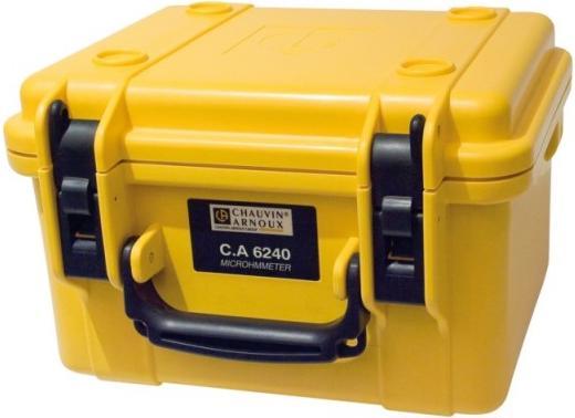 Actual product image Chauvin Arnoux C.A 6240 Microohm Meter, CAT III 50 V (CAT III)