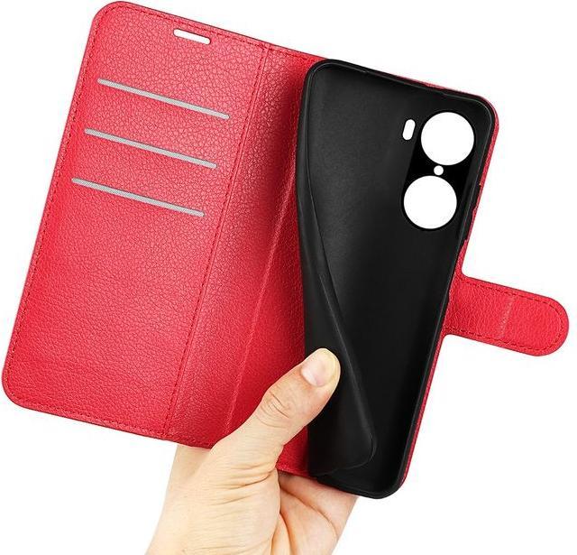 Actual product image MU Classic Litchi Leather Bookcover Series (Honor 60)