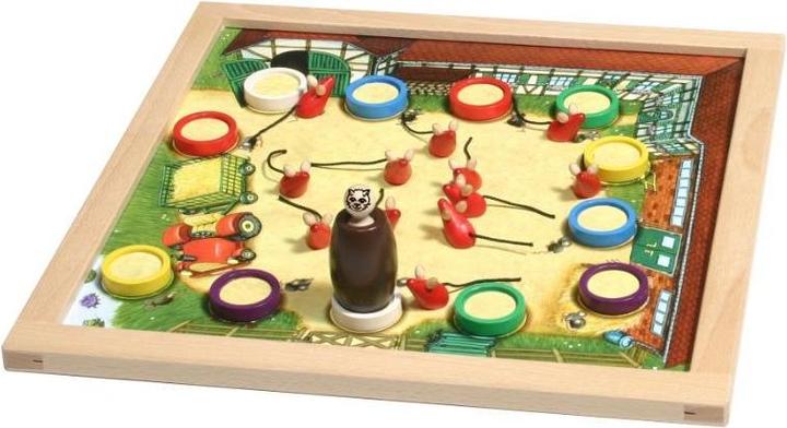Produktbild Oberschwäbische Magnetspiele 65085 - Katz' komm raus, Brett-Figurenspiel, 2-4 Spieler, ab 4 Jahren (DE-Ausgabe) (Deutsch)