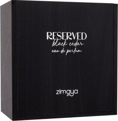 Actual product image Zimaya Reserved Black Cedar (Eau de parfum, 100 ml)