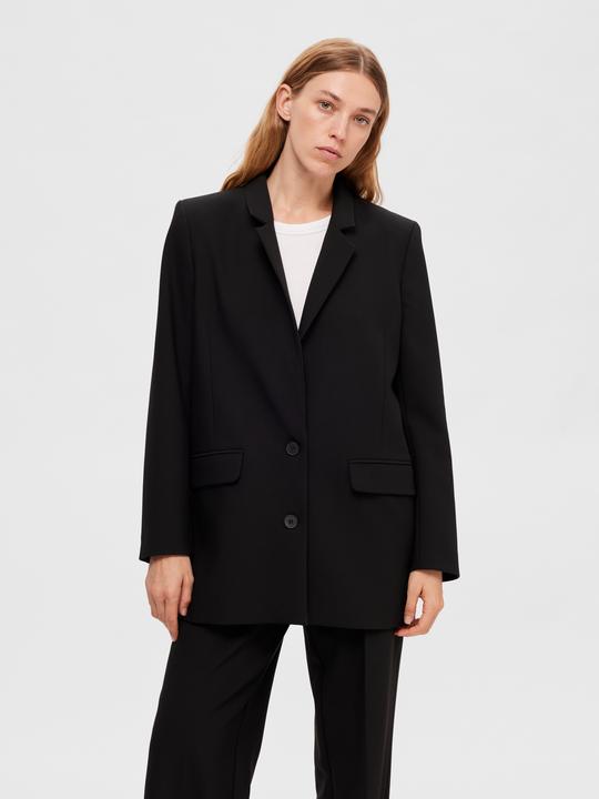Image du produit Selected Femme Long blazer à une rangée de boutons (38)