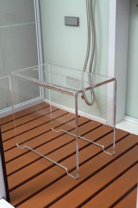 Image du produit Home Deluxe Douche à vapeur avec cascade et hammam LUXUS XL, 120x90 cm - Blanc
