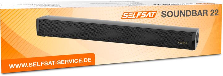 Image du produit Selfsat Barre de son 22, 12/230 V, 30 W, noir (30 W)