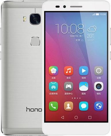 Produktbild Honor 5x (16 GB, Silver, 5.50", Hybrid Dual SIM, 13 Mpx, 4G)