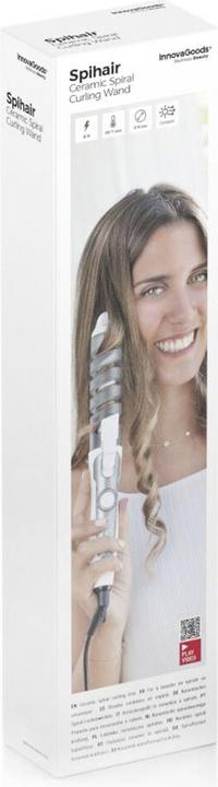 Image du produit InnovaGoods Fer à friser céramique en spirale Spihair (36 mm)