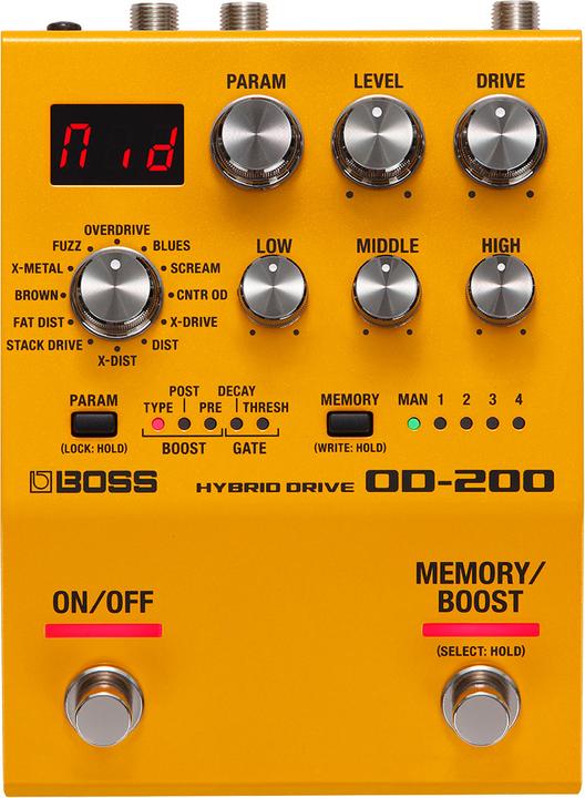 Produktbild BOSS (Electronics) OD-200 Hybrid Drive Pedal