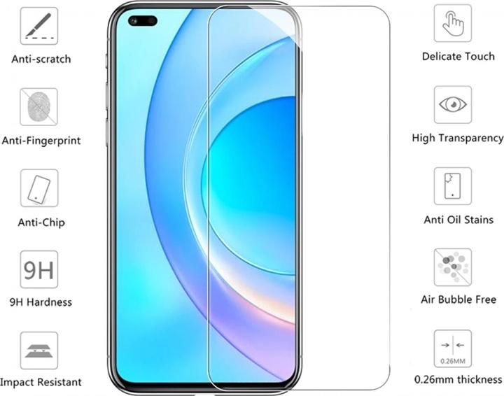 Immagine prodotto Screenguard Honor 50 Lite Pellicola protettiva in vetro Custodia dal design amichevole (1 Pezzo/i, Honor 50 Lite)