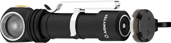 Image du produit ArmyTek Wizard C2 Pro v4 Magnet USB+ABM01+18650 / XHP50.2 White / 2500 lm / TIR 70°:120° / 1x1865... (11.20 cm, 2500 lm)