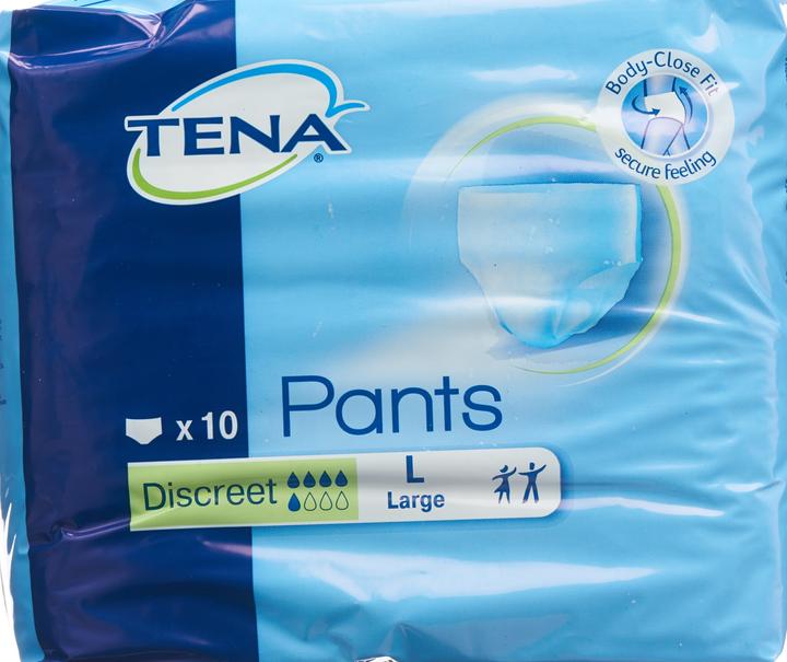 Actual product image Tena Pants Discreet Lare (10 x, Large)
