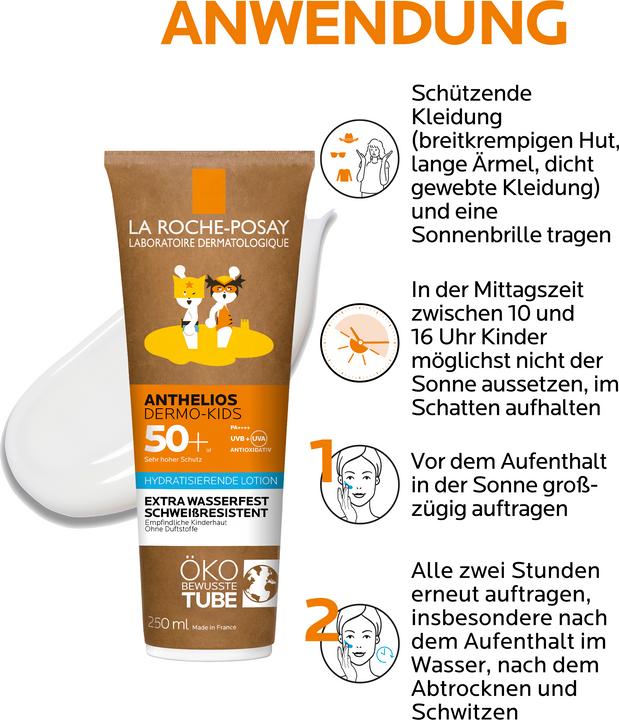 Actual product image La Roche Posay Anthelios Hydrating (Suntan lotion, SPF 50+, 250 ml, 265 g)