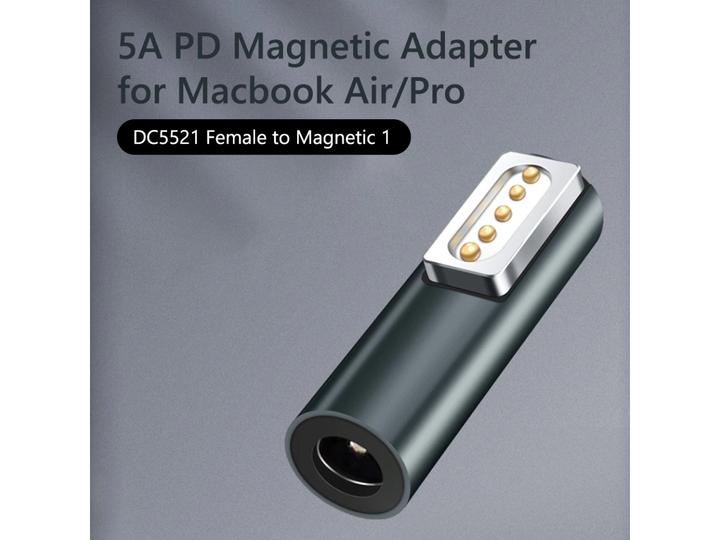 Image du produit PowerGuard Adaptateur DC Barrel vers MagSafe 1 90 degrés pour MacBook Pro, Air (85 W)