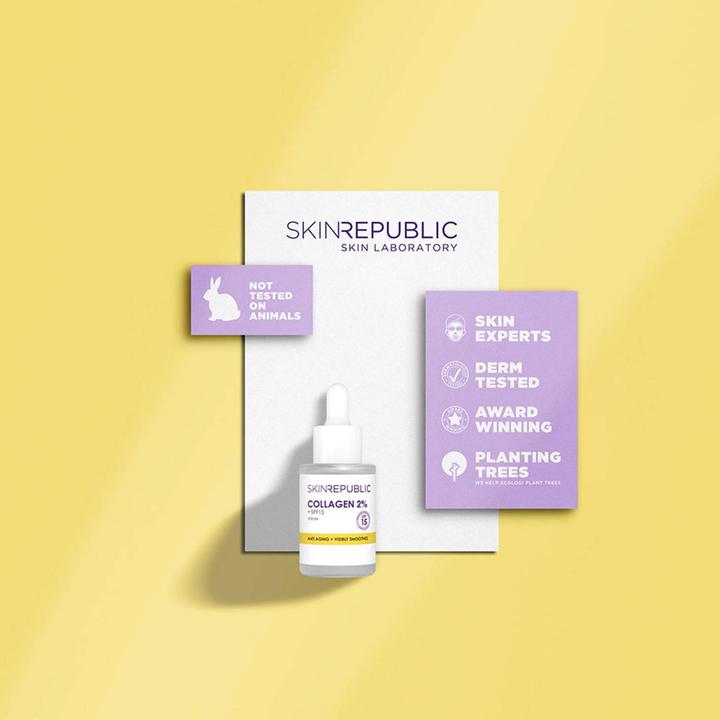 Actual product image Skin Republic - Collagen 2% + SPF 15 Serum (30 ml)