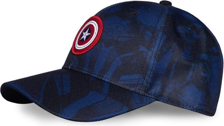 Actual product image Difuzed Captain America - AOP Adjustable Cap (One size)