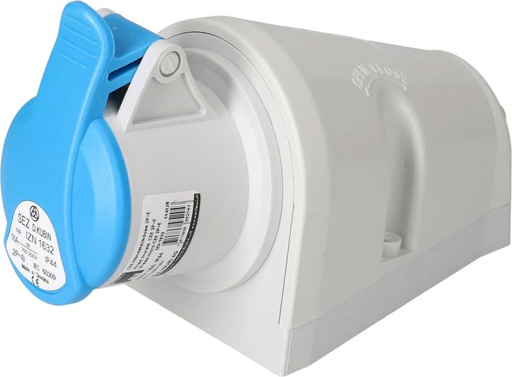 Actual product image Max Hauri SEZ CEE wall socket 3-pin 16A