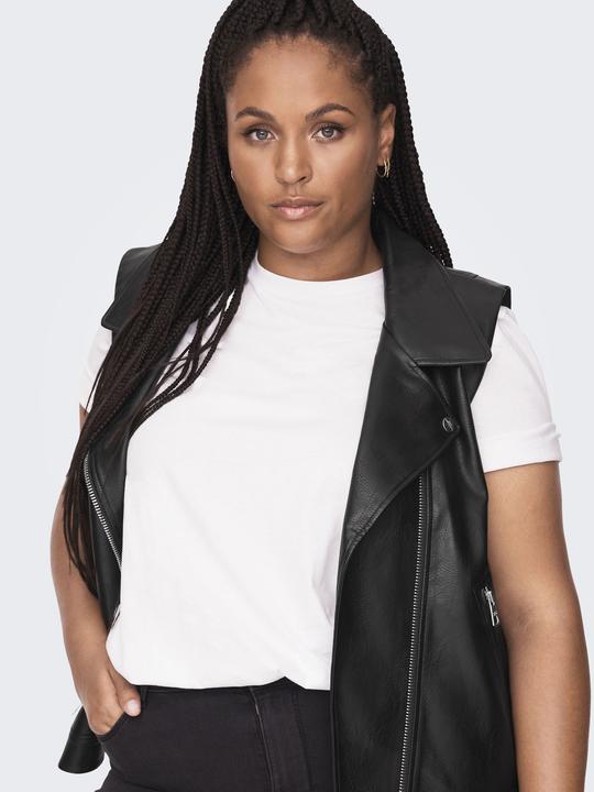 Image du produit Only Curvy veste de motard en similicuir (M)