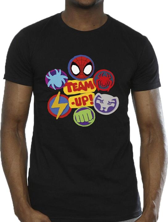 Immagine prodotto Spidey And His Amazing Friends Team Up Maglietta Uomo (4XL)
