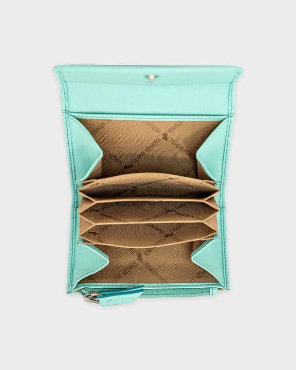Actual product image Braun Büffel Joy wallet RFID protection leather 10.5 cm