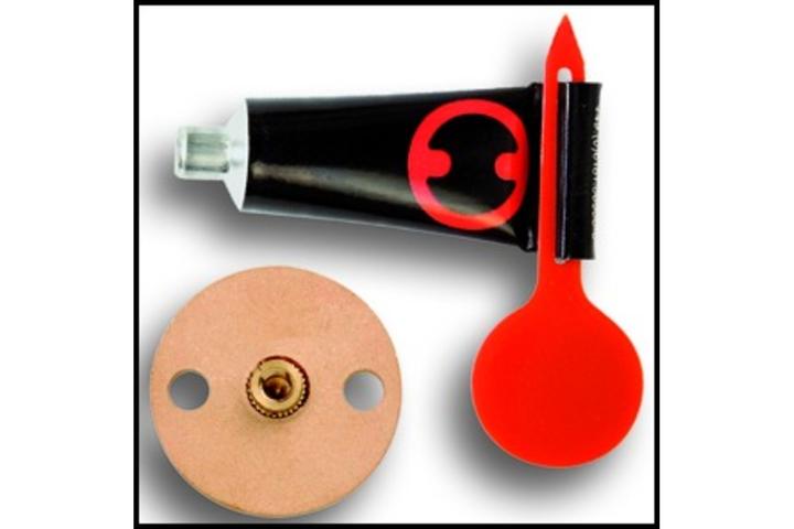 Image du produit Nie Wieder Bohren Butoirs de porte au sol - ne plus jamais percer (1 pièce(s), Ø 4,5 x 3 cm)