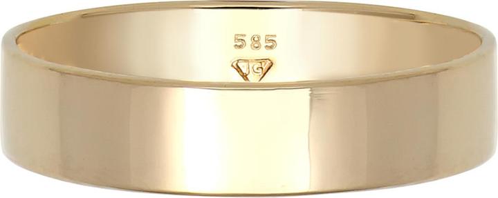 Image du produit Elli PREMIUM Bague Bague d'alliance Basic mariage couple 585 or jaune (52, Or 585/14 K)