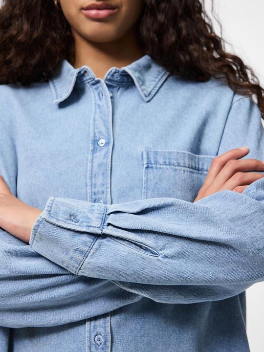 Produktbild Pieces Pcmaisie Ls Denim Shirt Noos Bc (XS)
