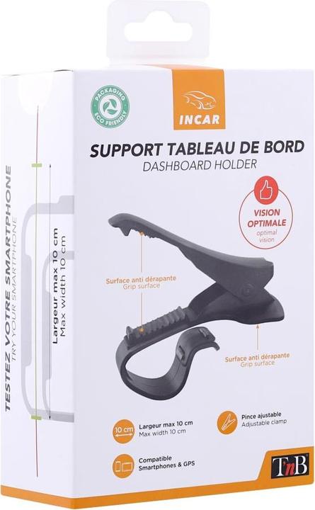 Actual product image T'nB Universal dashboard clip holder