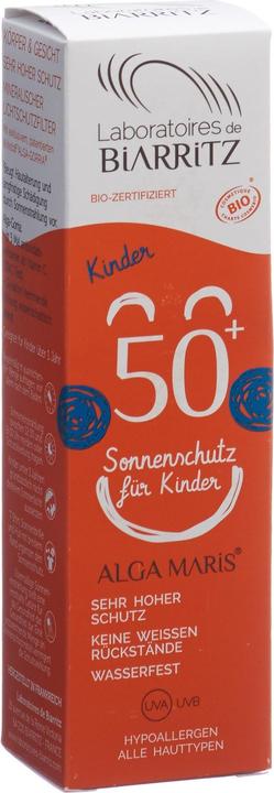 Laboratoires de Biarritz Alga Maris Kinder SPF 50+ (Sonnencreme, SPF 50+, 100 ml, 162 g)